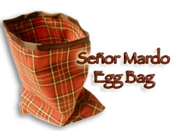 Senor Mardo Egg Bag Rood (4142-X1)
