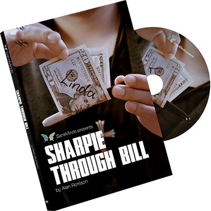 Sharpie Through Bill by Alan Rorrison and SansMinds (DVD956)
