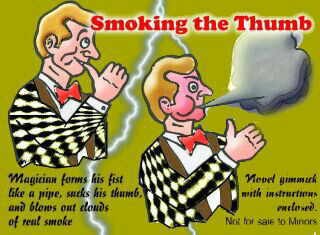 Smoking the Thumb (1172)