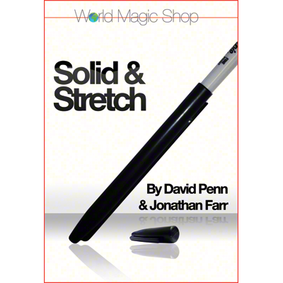 Solid and Stretch (DVD and Gimmicks) by David Penn (DVD812)