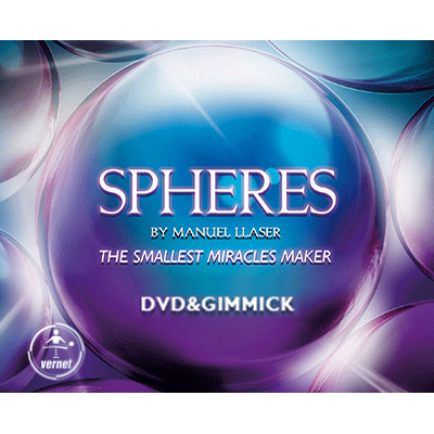 Spheres (Gimmicks included) by Vernet (DVD706)