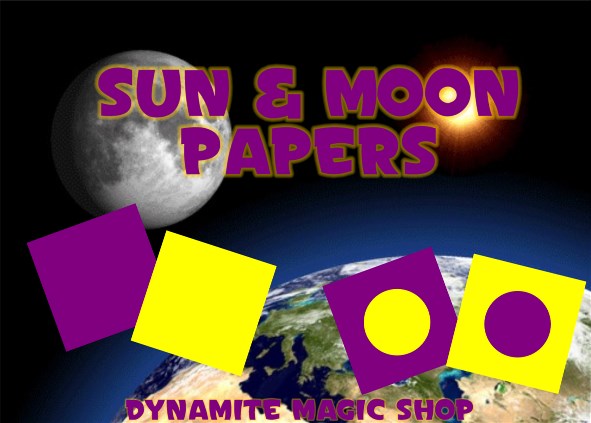 Sun Moon Papers Trick Dynamite Magic Shop