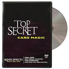 Top Secret Card Magic DVD (DVD907)