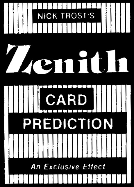 Zenith Card Prediction (2342)