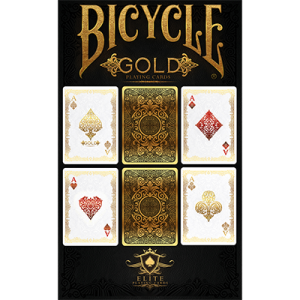 Bicycle Gold Deck by US Playing Cards (3787) - Dynamite Magic Shop