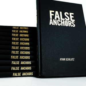 False Anchors Set Book and Gimmick by Ryan Schlutz (B0354)