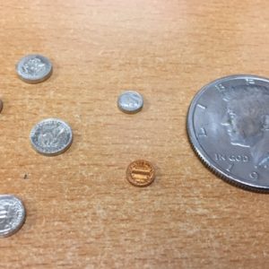 Mini US Coins Set 6 pcs