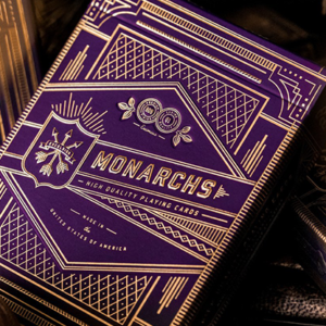 Monarch Royal Edition Purple Playing Cards by Theory11